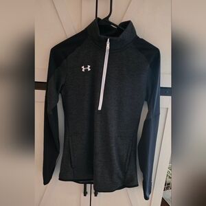 Under Armour Black and Gray Pullover